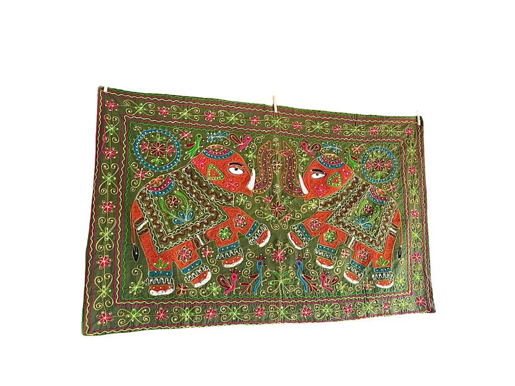 Colorful Indian Ari Embroidery Wall Hanging Tapestries