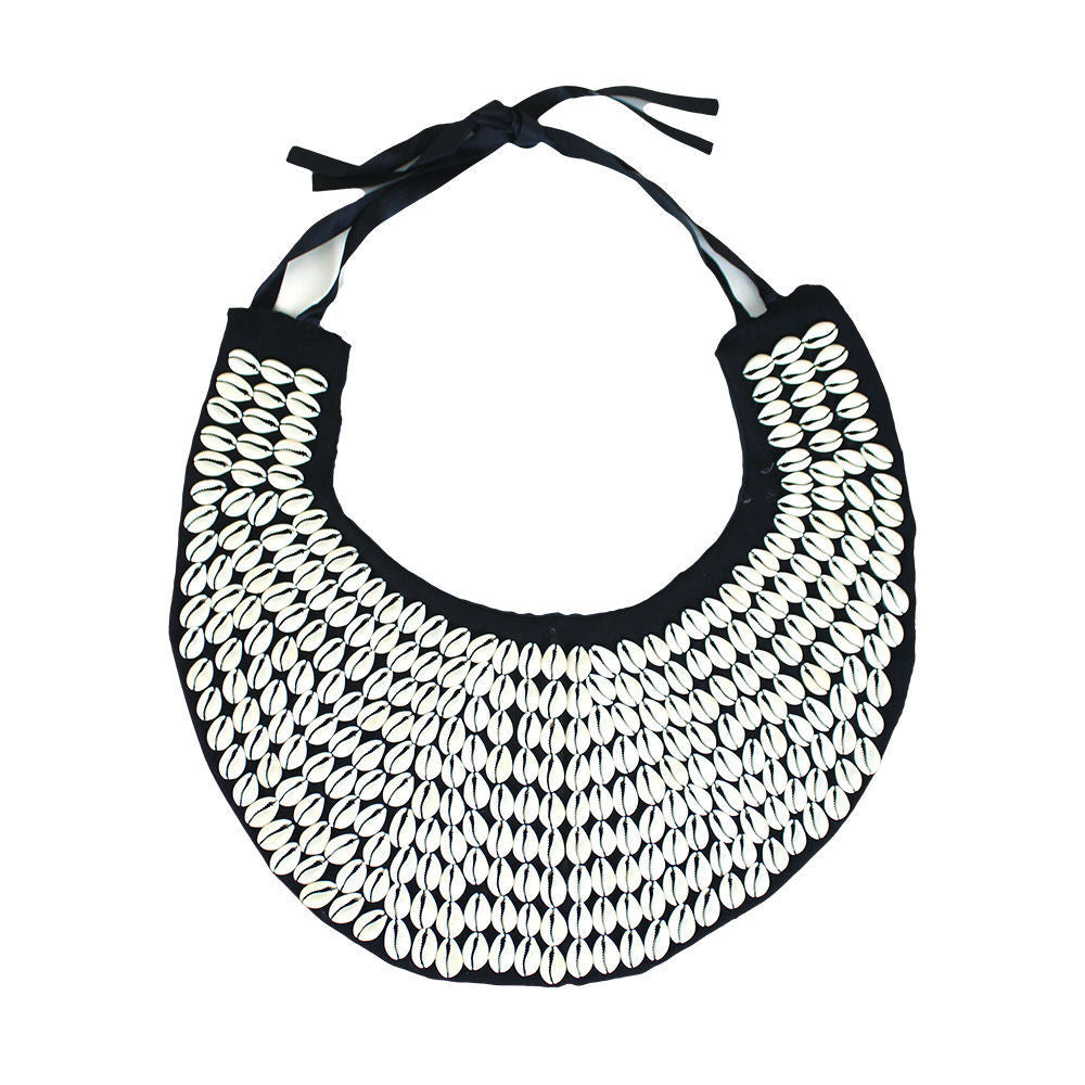 Royal Cowrie BreastPlate Necklace